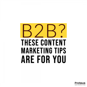 5 Content Marketing Tips for Your B2B Business